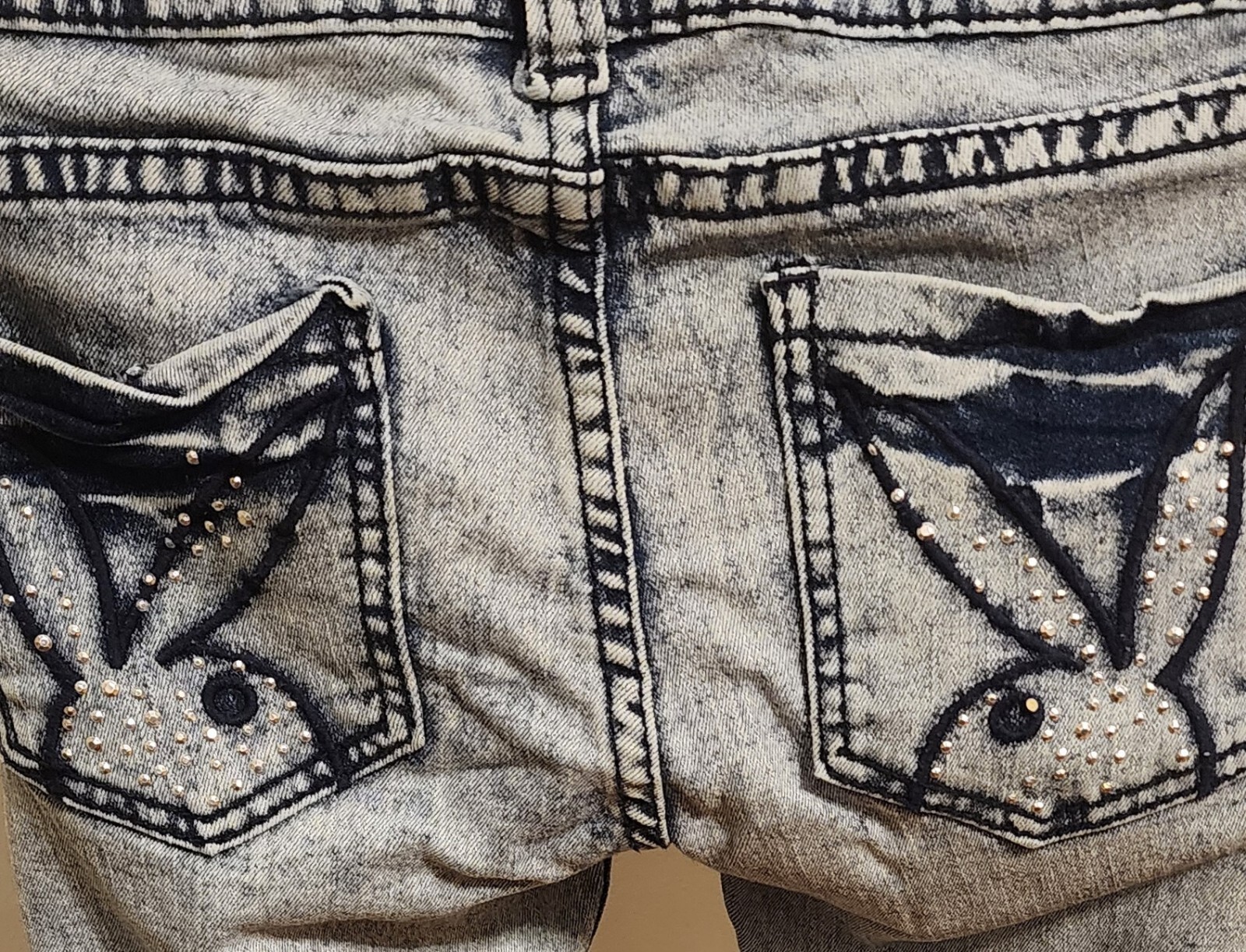 🌐VINTAGE 🌸BRAND NEW no tags🌸 Women’s PLAYBOY Jeans size 7/8