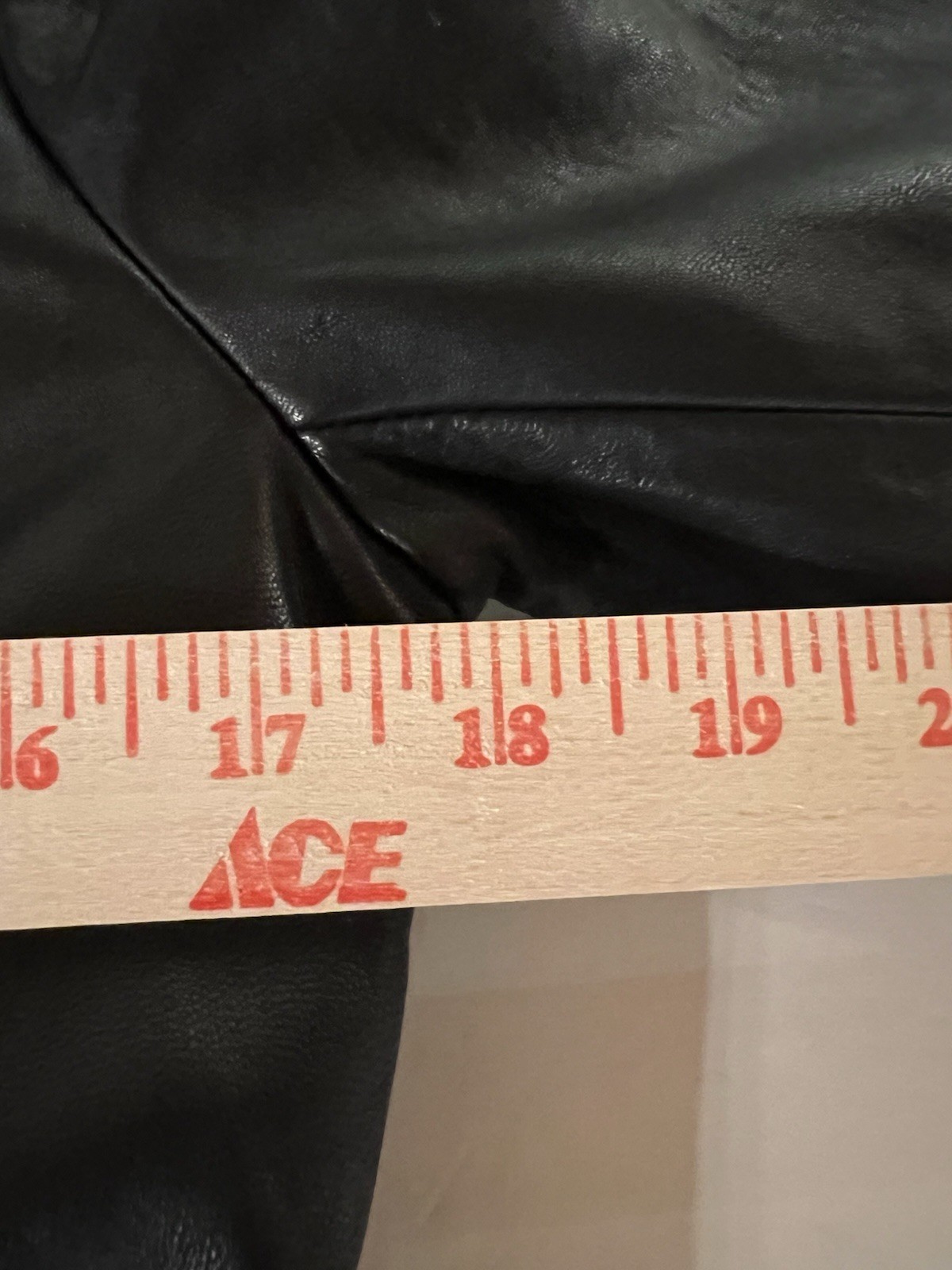 Vintage 80s Casual Corner GORGEOUS black leather car coat M retro streetwear
