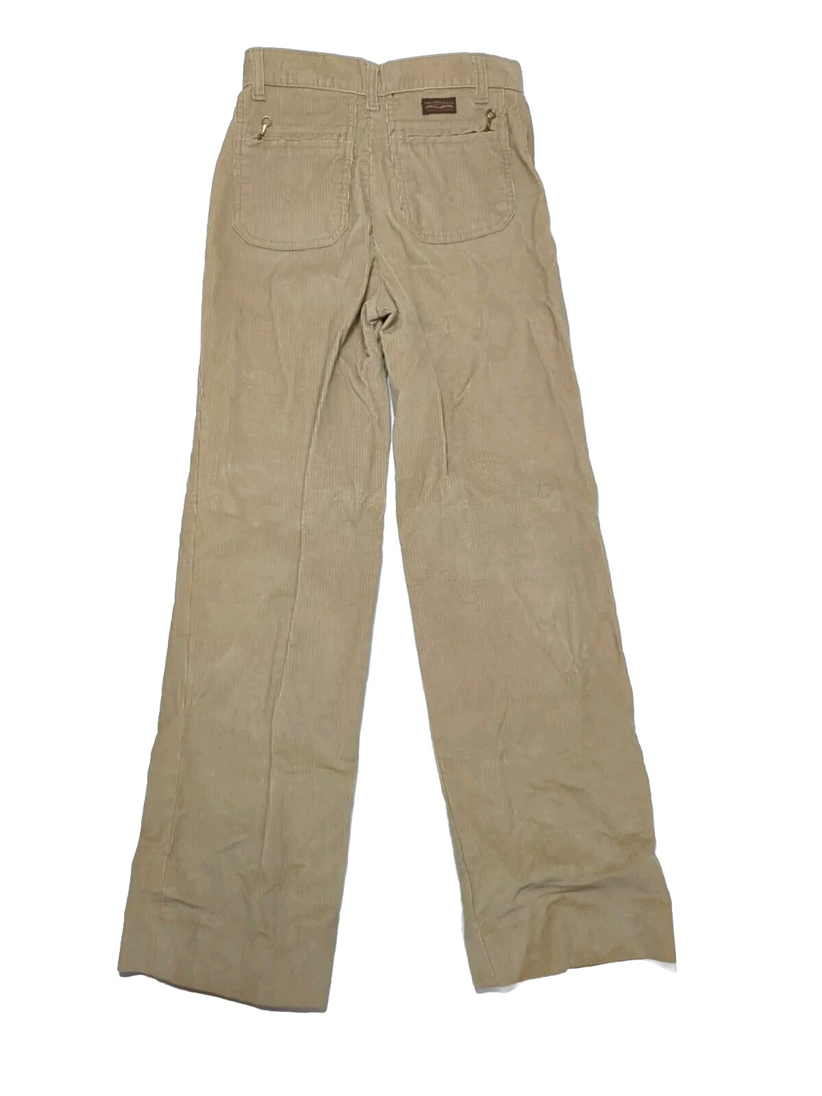 Vintage Levi’s Corduroy Pants Talon Beige 42 Zipper 25×29
