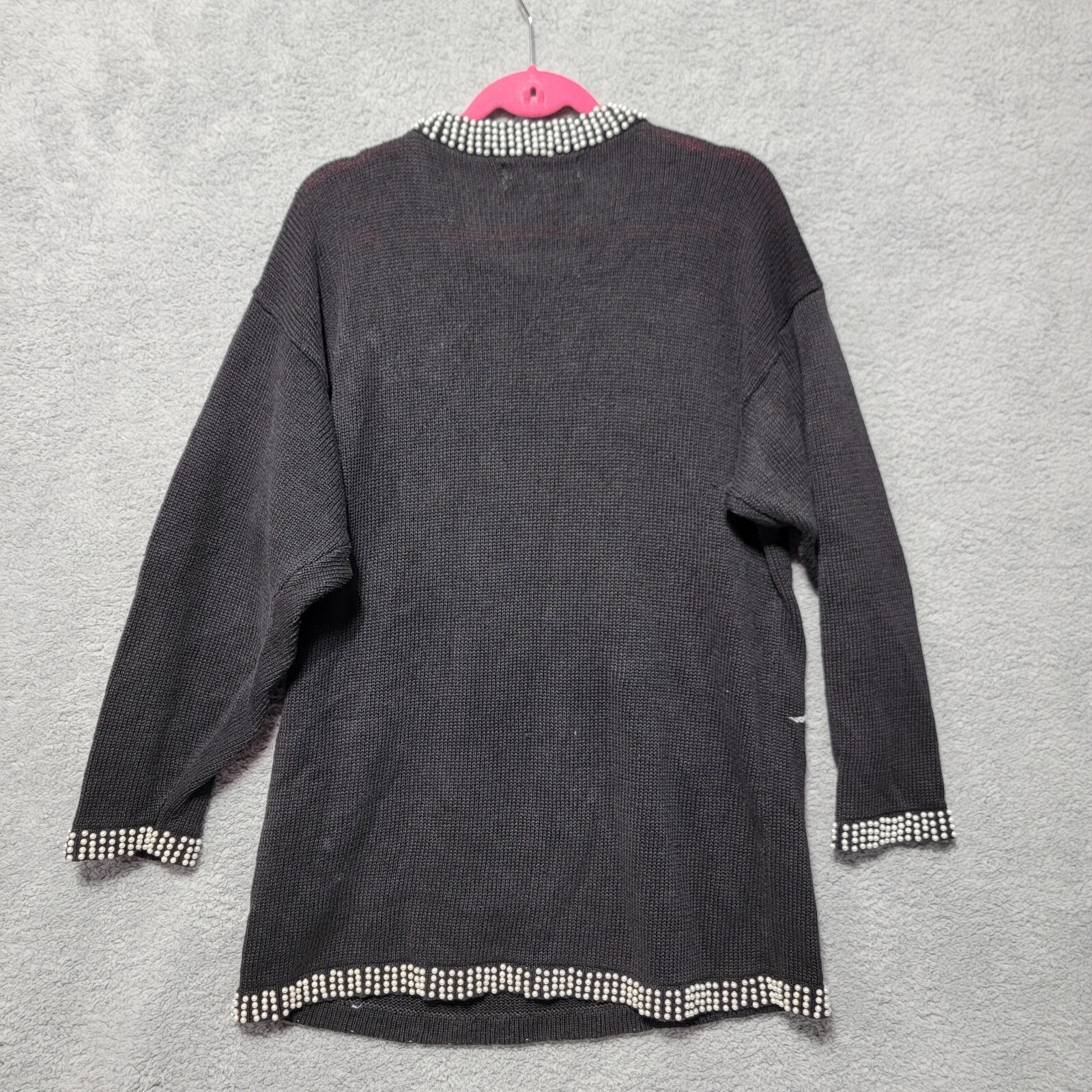 Victoria Harbour Women Sweater Sz Large Breaded Fall Holiday Christmas Vintage