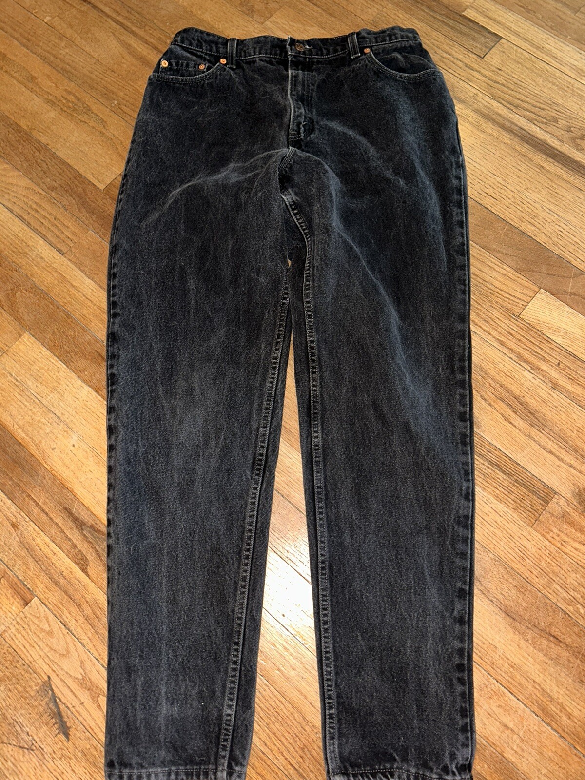 Vintage USA Levi’s 551 Relaxed Fit Tapered Leg Black Jeans Sz. 18 L (?)