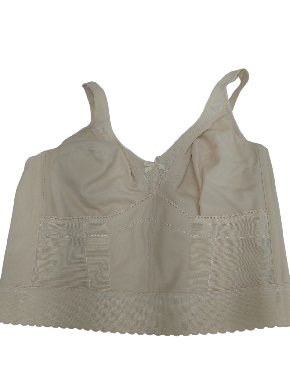 Vintage Crown-nette Longline Bra Size 42D