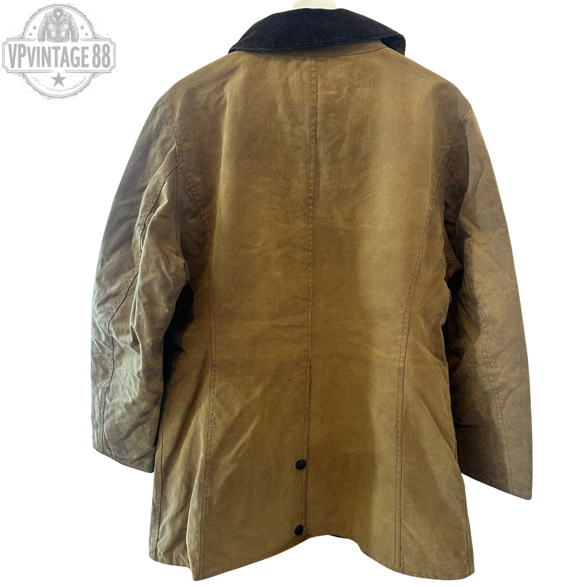 Vintage Barbour L65 New Market Waxed Jacket Original Heritage Made in England