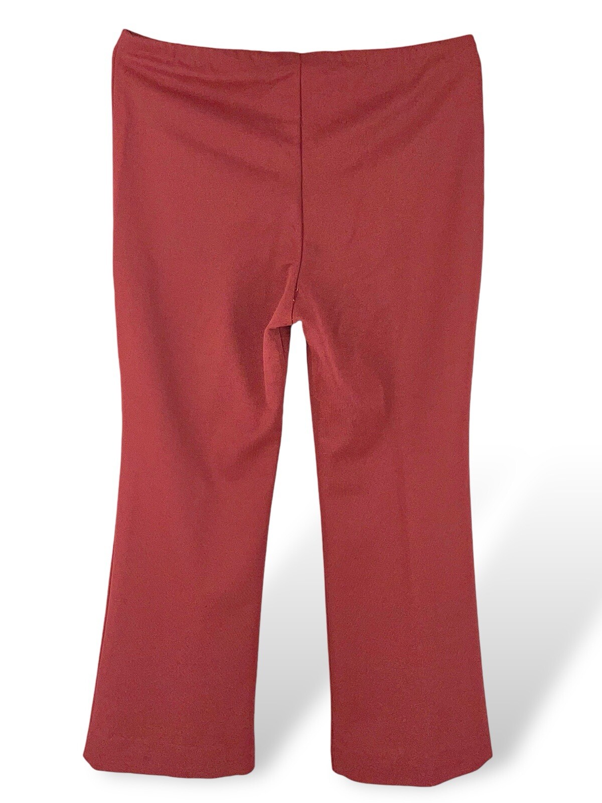 Vintage Bell Bottom Wide Leg Pants Hippie 1970s Burgundy Alden’s