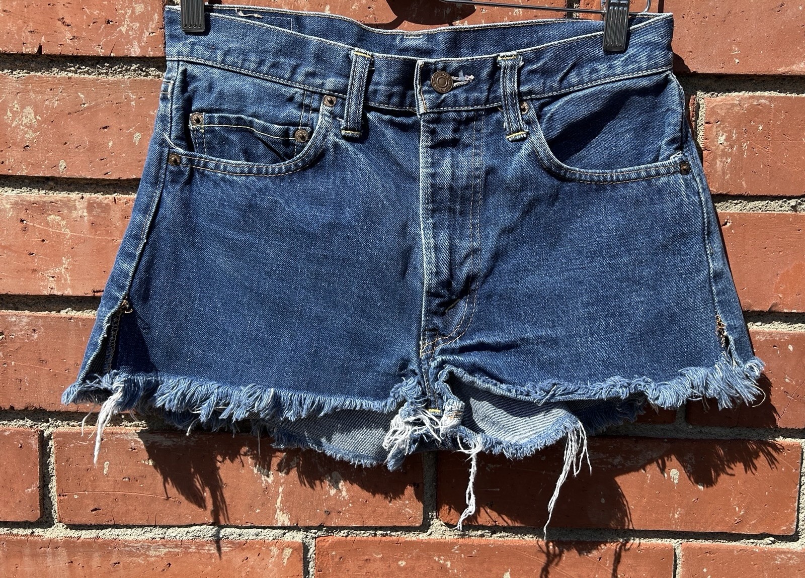 True Vintage 505’s Levi’s Big “E” Denim Cutoffs/ 505 -0217 /Late 60’s Early 70’s