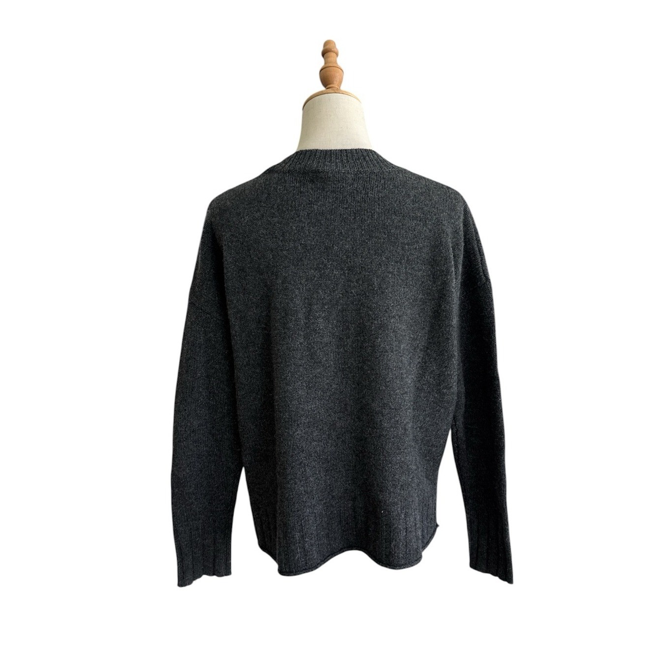 Madewell Starry Night Pullover Sweater Heather Gray Colored Stars Size Medium