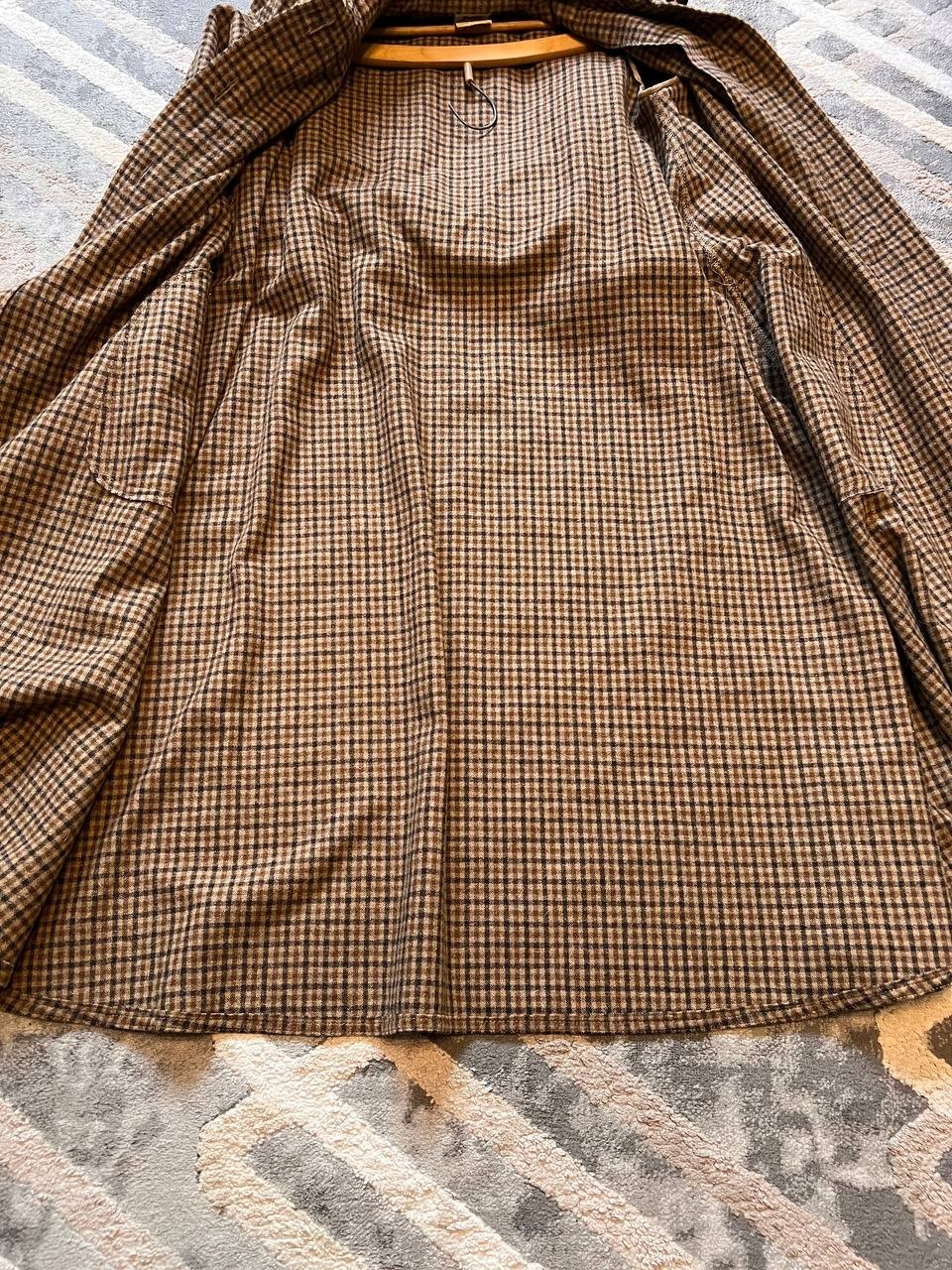celine vintage wool coat houndstooth sherlock holmes
