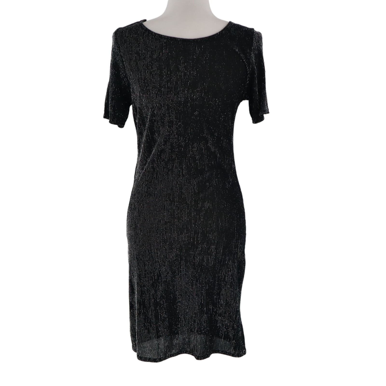 Colesce Couture Embellished Dress Womens M Black Vintage Whimsigoth Fairy Grunge