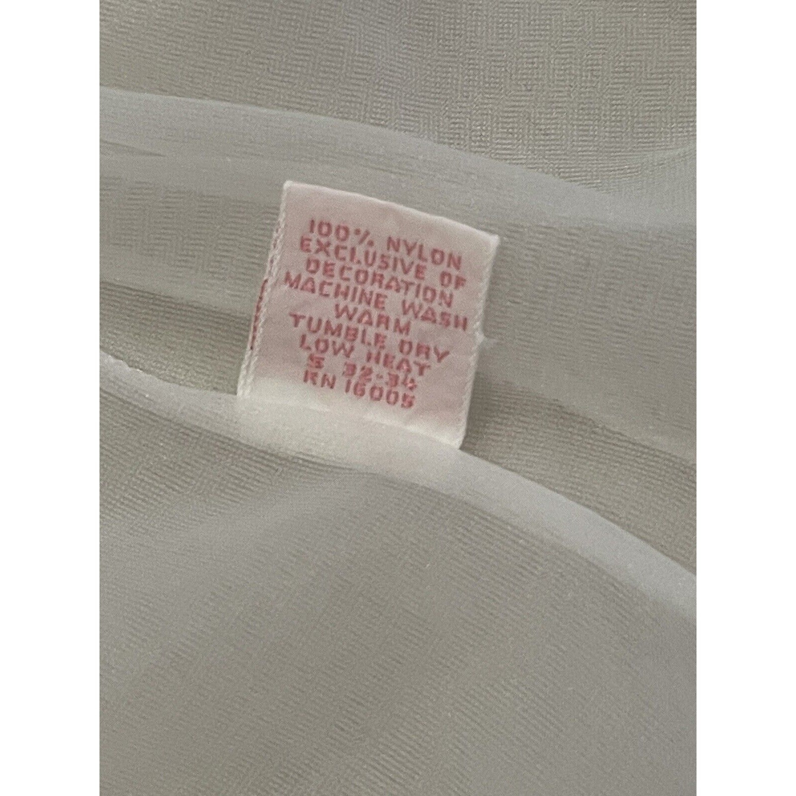 Vintage 1960s Nylon Lace Nightgown Robe Peignoir Set White Sears Roebuck Small