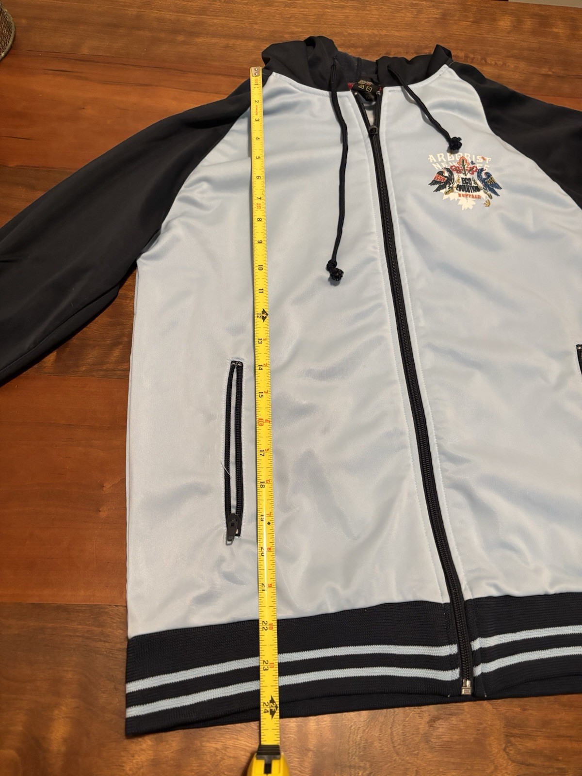 Y2K Track Style Jacket/ Hoodie Buffalo David Bitton