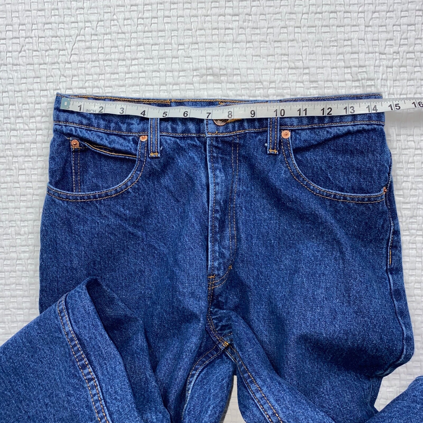 Vintage Jordache High Waisted Rise Denim Blue Mom’s Jeans Women’s 30W 30L 90s