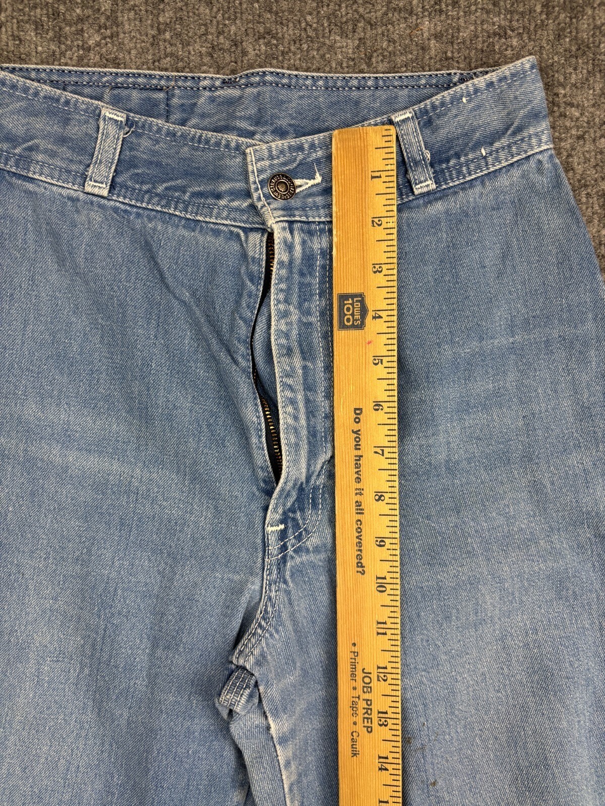 Vintage 1970s Levi’s Texas Riders Jeans Women’s 11 Blue Western Cowgirl USA Made