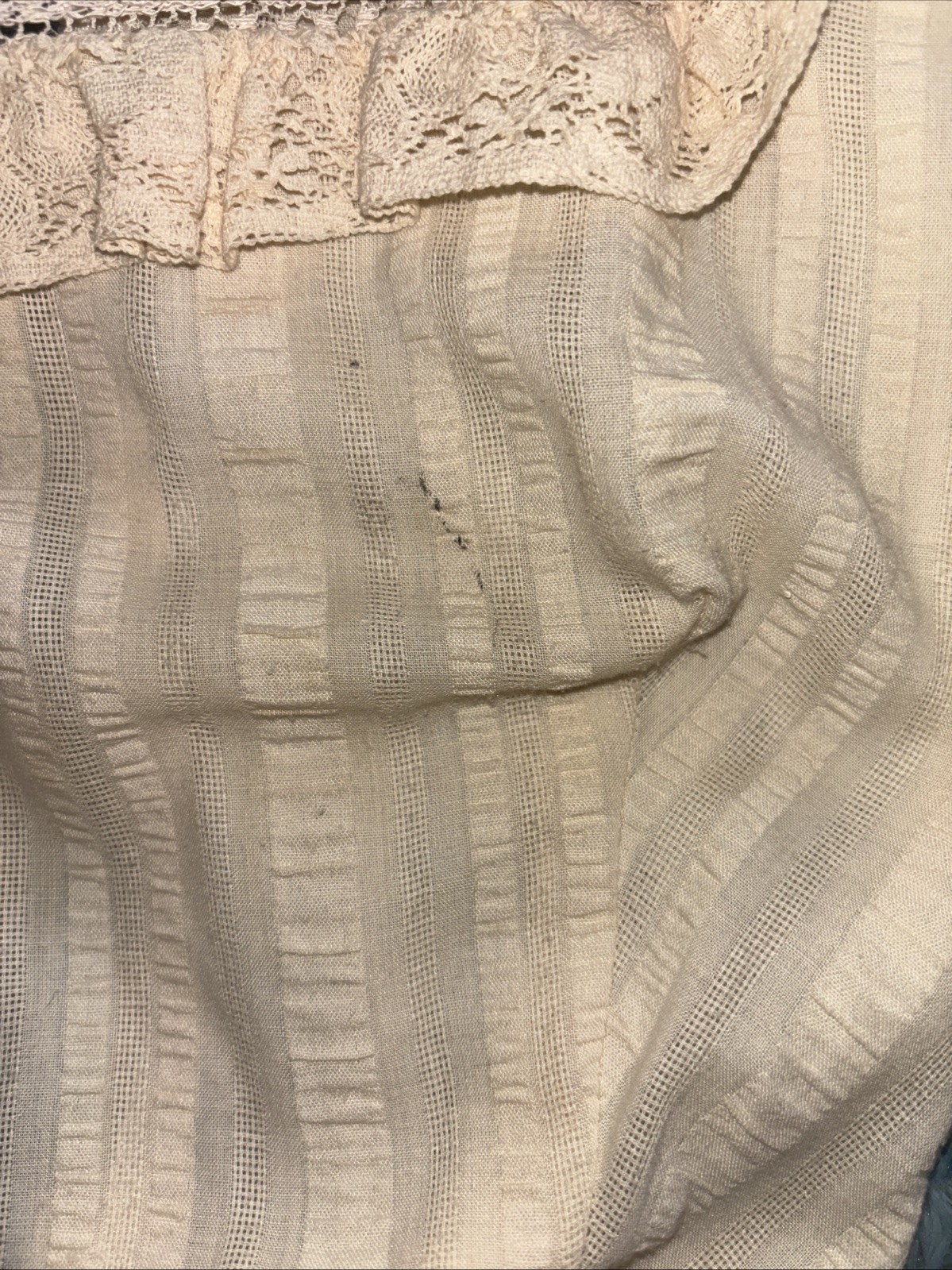 Vintage Prairie Dress Cottagecore Boho 1970’s Lace Maxi Gunnie