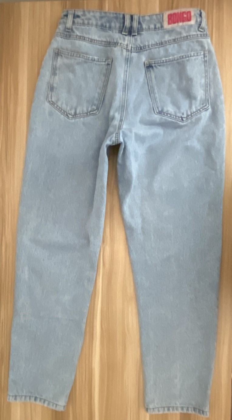 Bongo Vintage Light Blue Denim Women’s Jeans Regular 27″ Inseam 14″ Waist