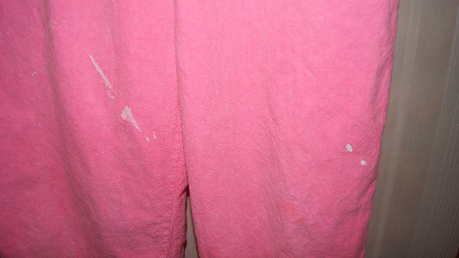 Vintage 90s Panama Jack Neon Pink Small Beach Lounge Pants USA Made Ocean