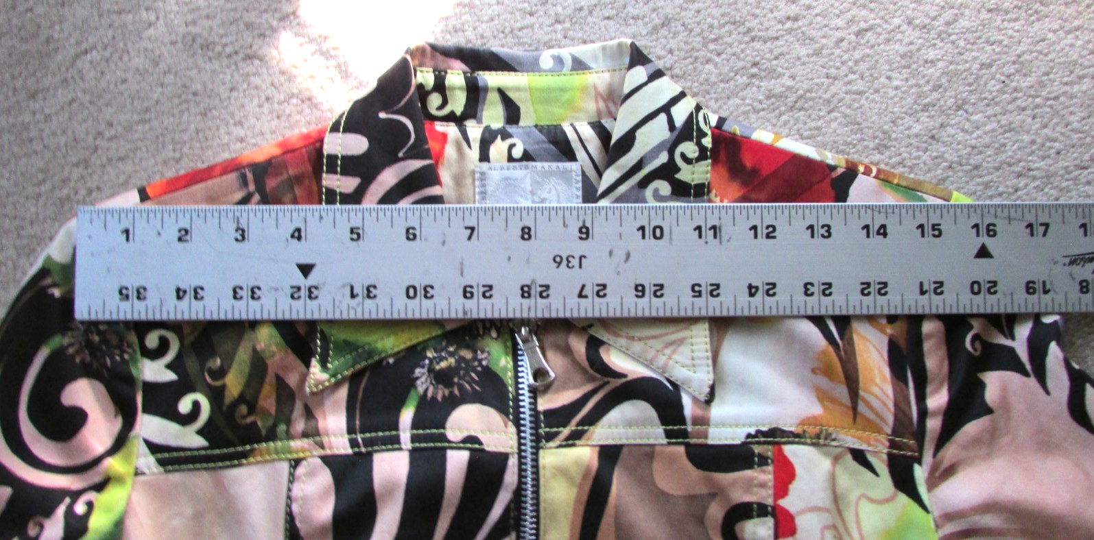 Vintage Y2K ALBERTO MAKALI Jacket Multi Color 6- RARE