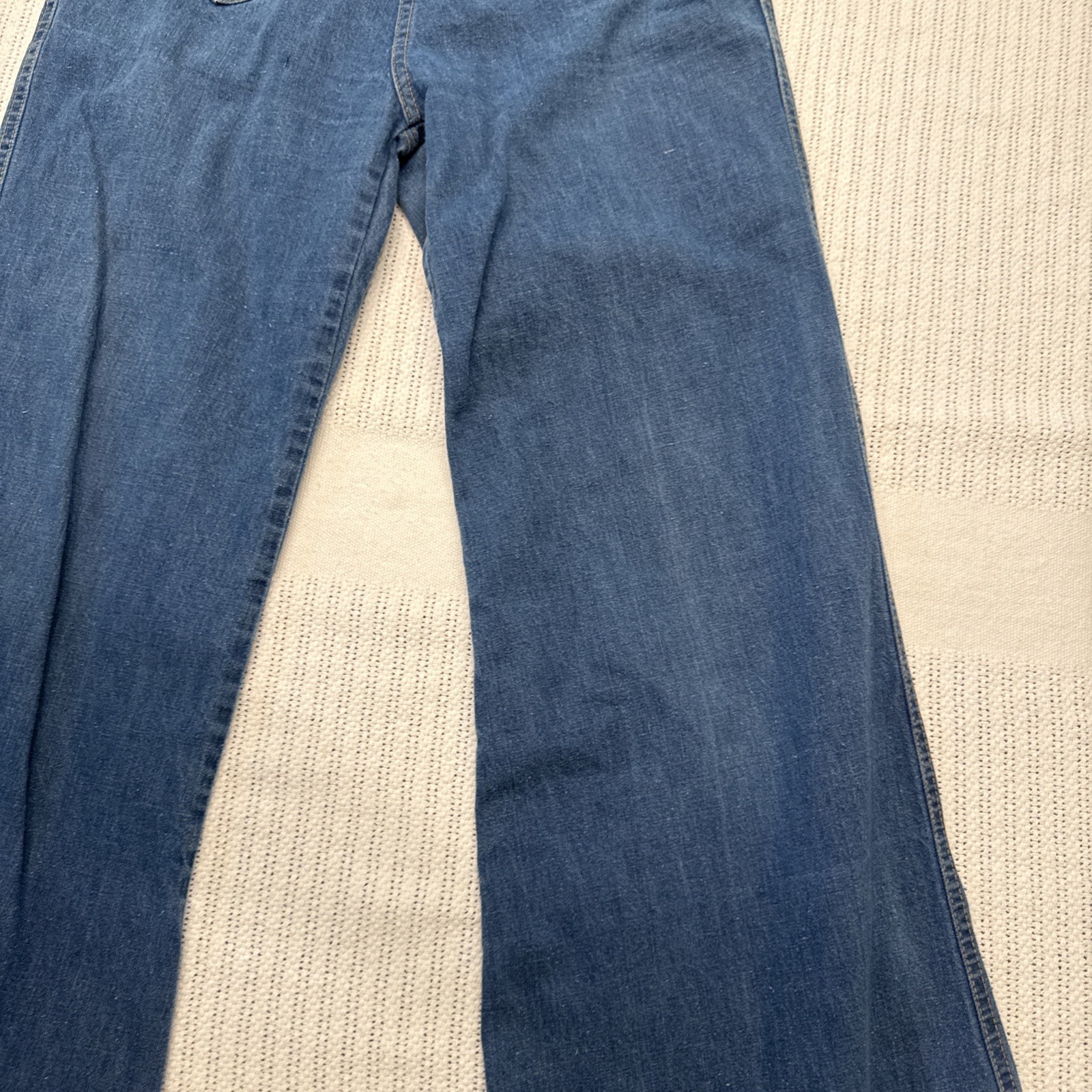 Vintage 70s Rappers Flared Bell Bottom Denim Jeans Women’s 28 X30 Medium