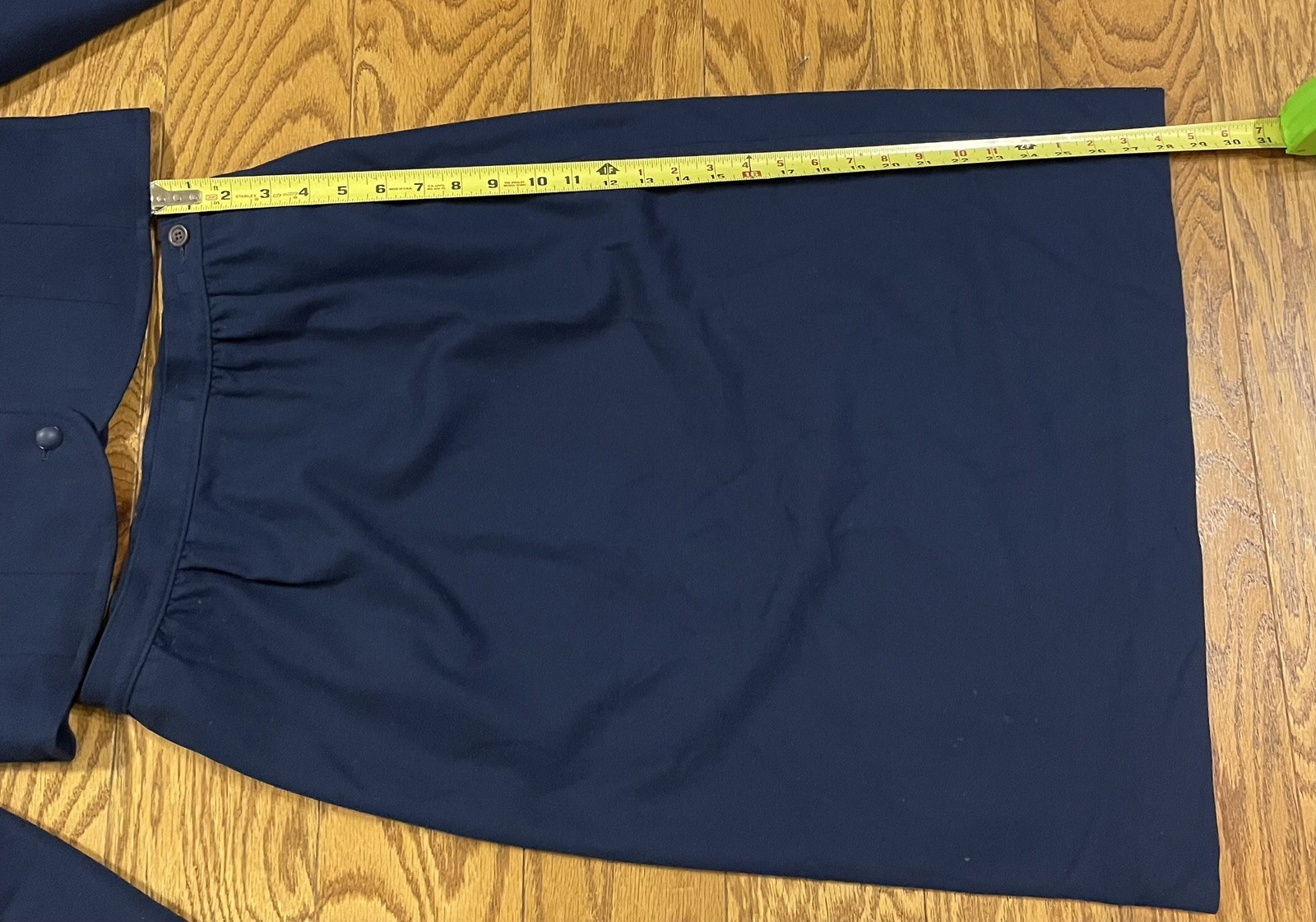 Vintage Pendleton Classic Suit Blazer Skirt Set Size 8 100% Virgin Wool Navy