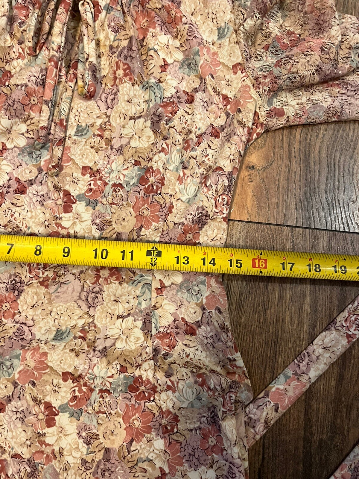 VTG 60s 70s Casualmaker Sy Frankyl Dress Womens Pink Floral Small