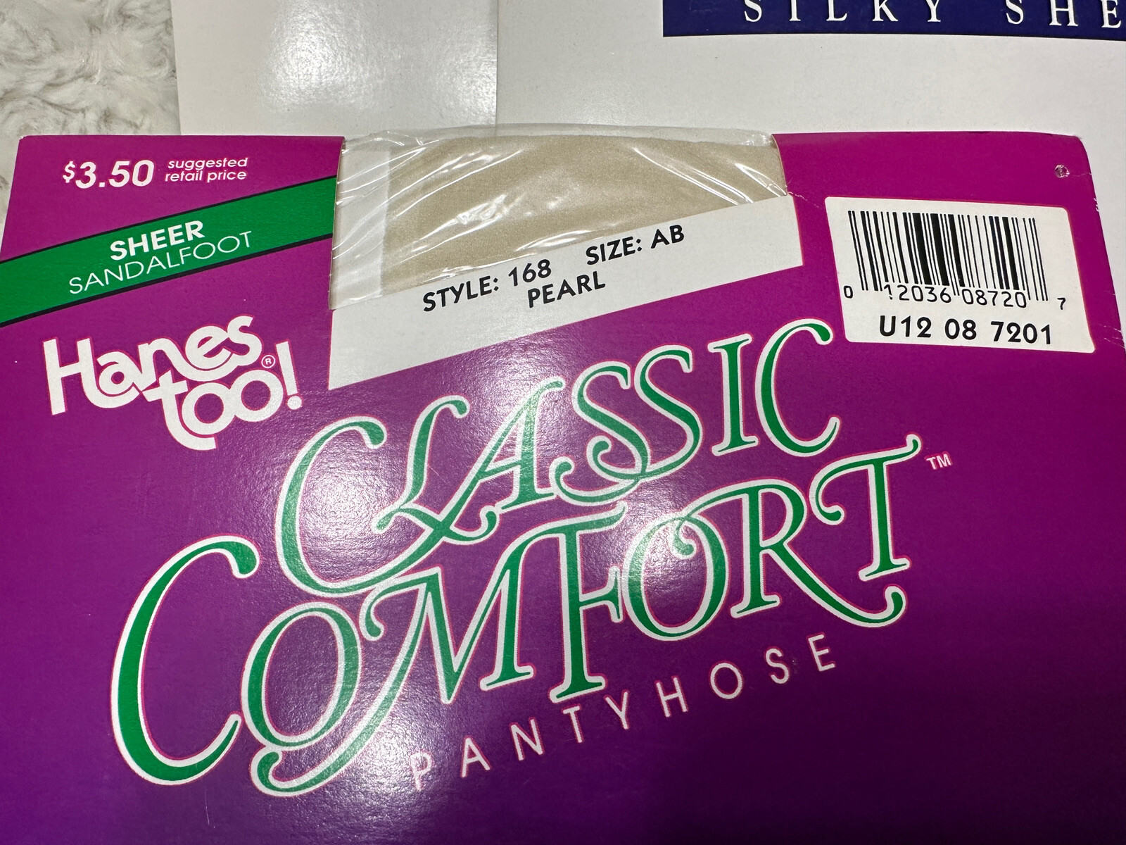 Vintage Lot of 5 Silky Sheers Hanes Too Pantyhose Barely There Tights Size: A B
