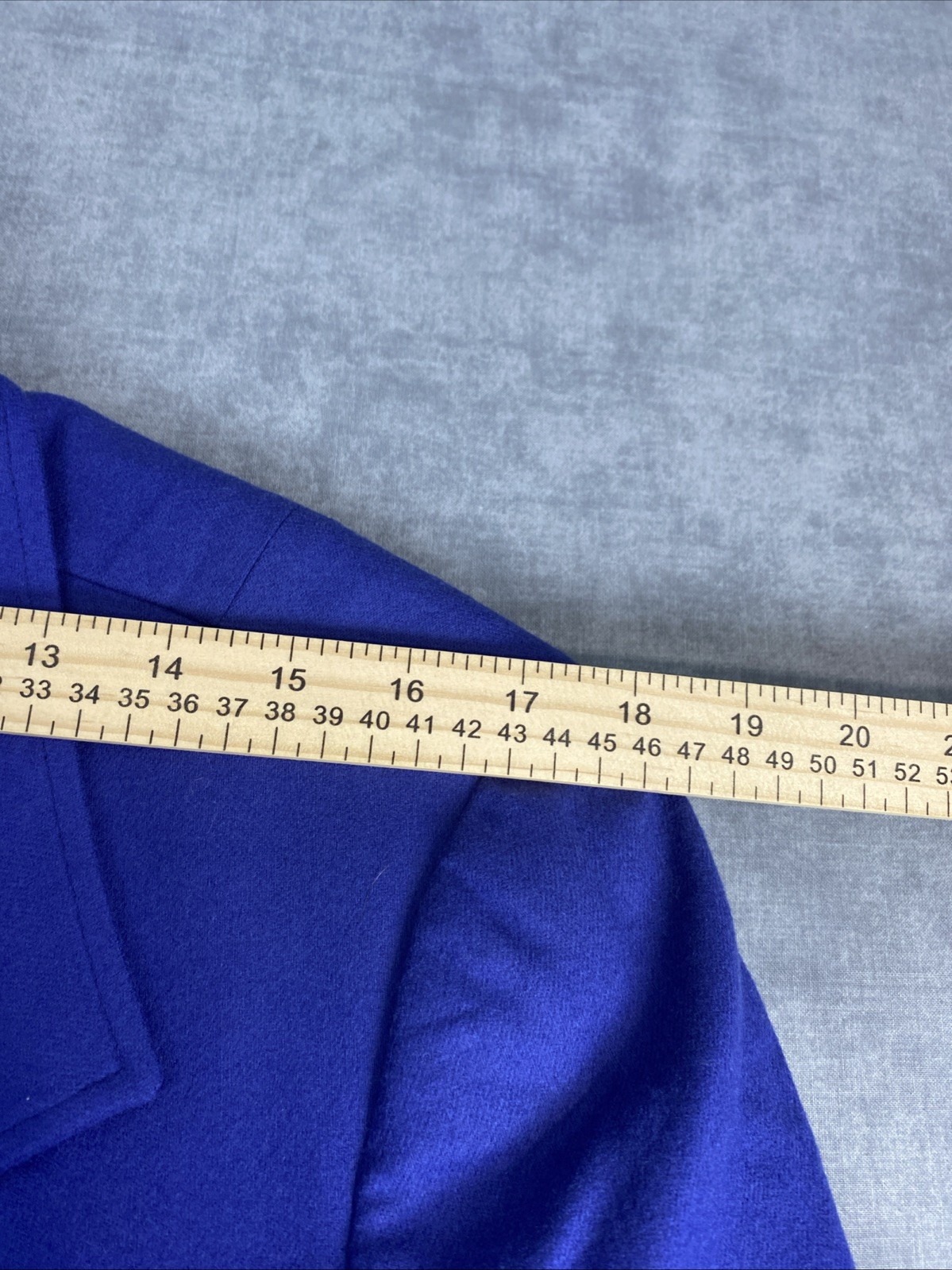 Pendleton Womens Blazer 20W Blue Virgin Wool USA One Button Jacket