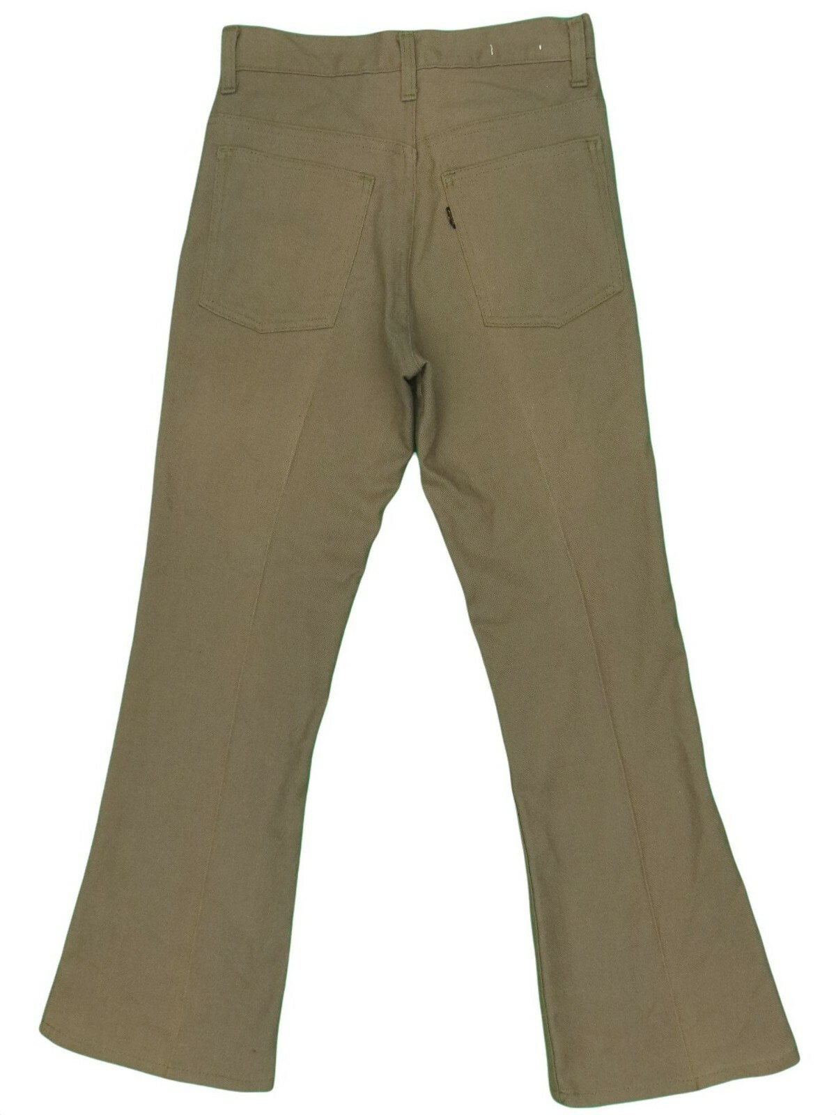 1980s Vintage Levis Big E Brown Pants 26×27.5
