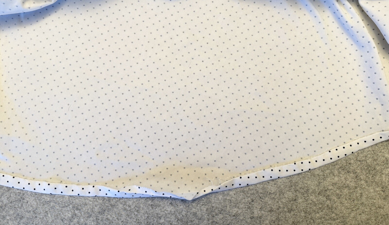 Vintage 1970’s Does 1950’s White Polka Dot Marilyn Monroe Wrap Dress Cap Sleeves