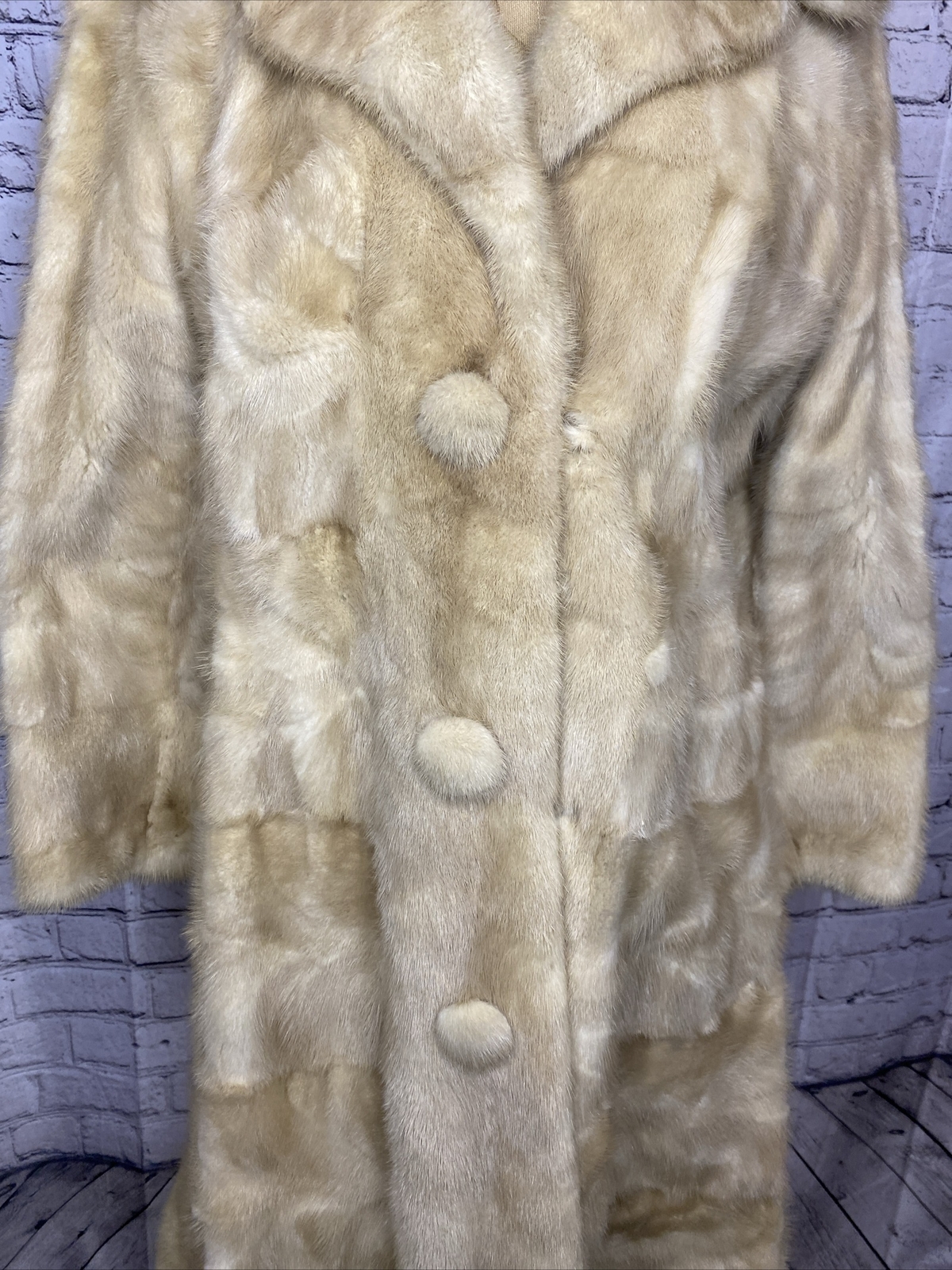 Vtg Fur Coat By GEORGE M. TRAHOS Fur House Athens Greece