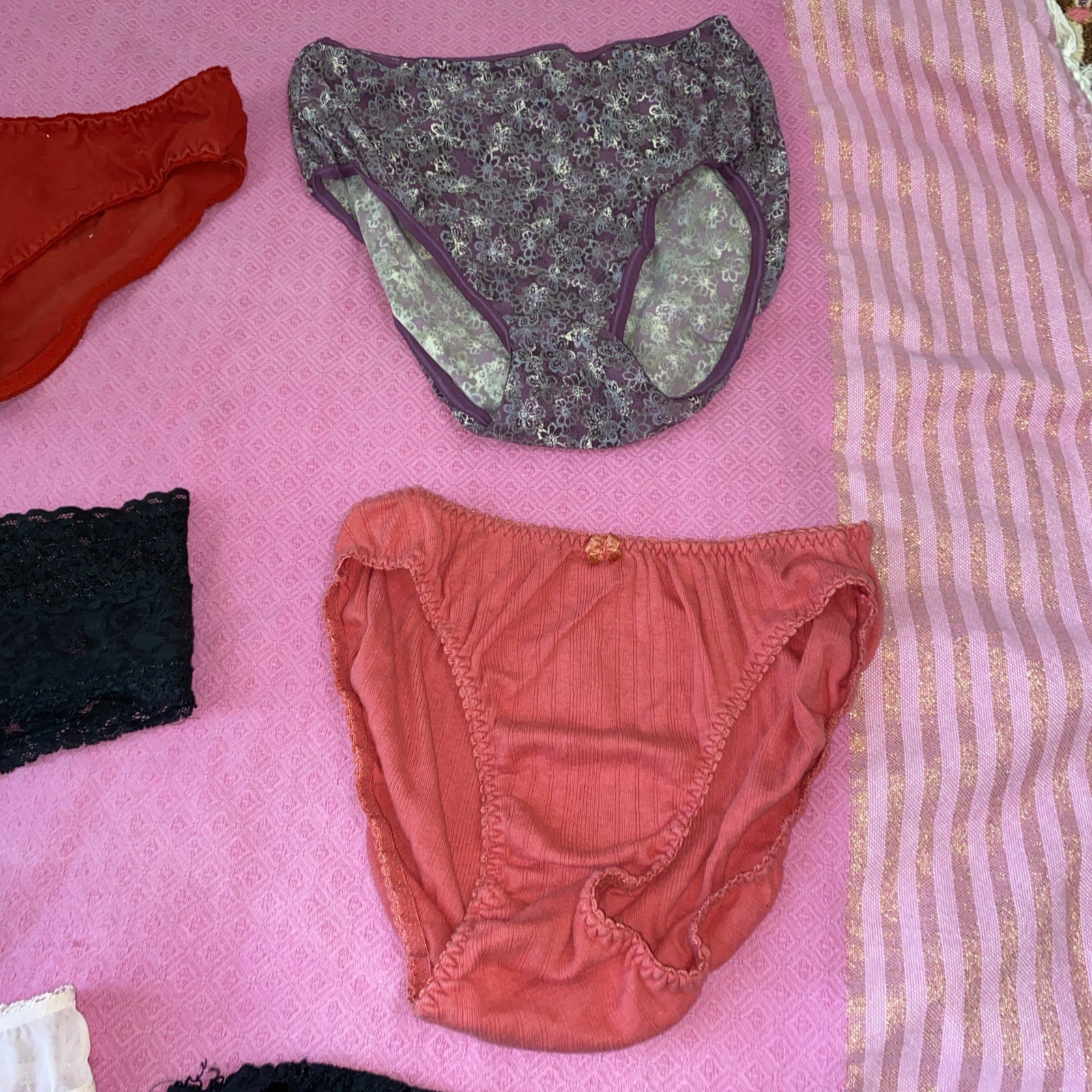 Vintage lote 8 mix Panties #312