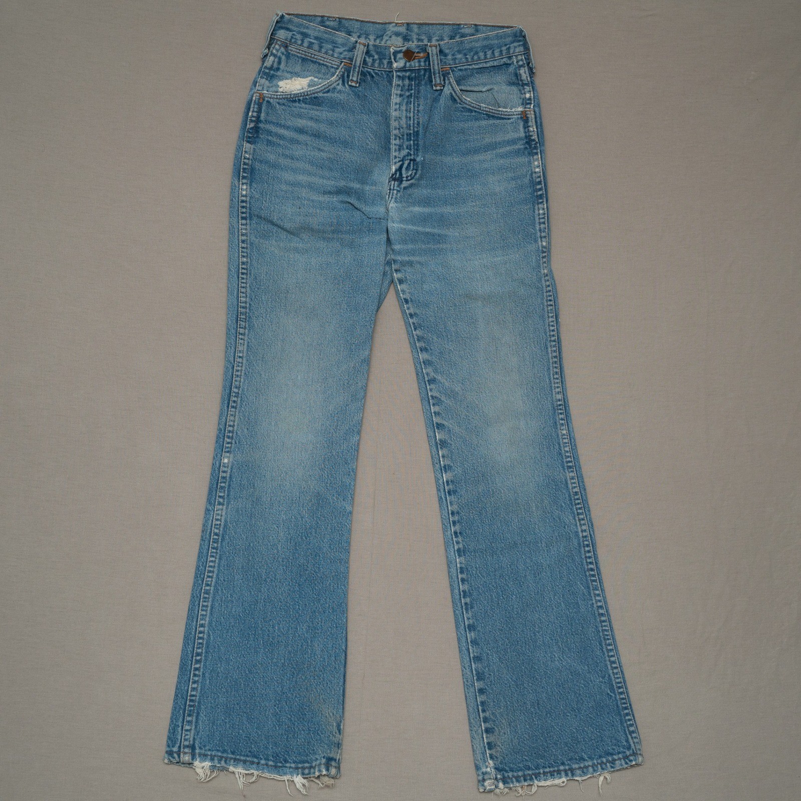 Vintage 90s Made in USA Wrangler Boot Cut Denim Jeans Womens 27×29