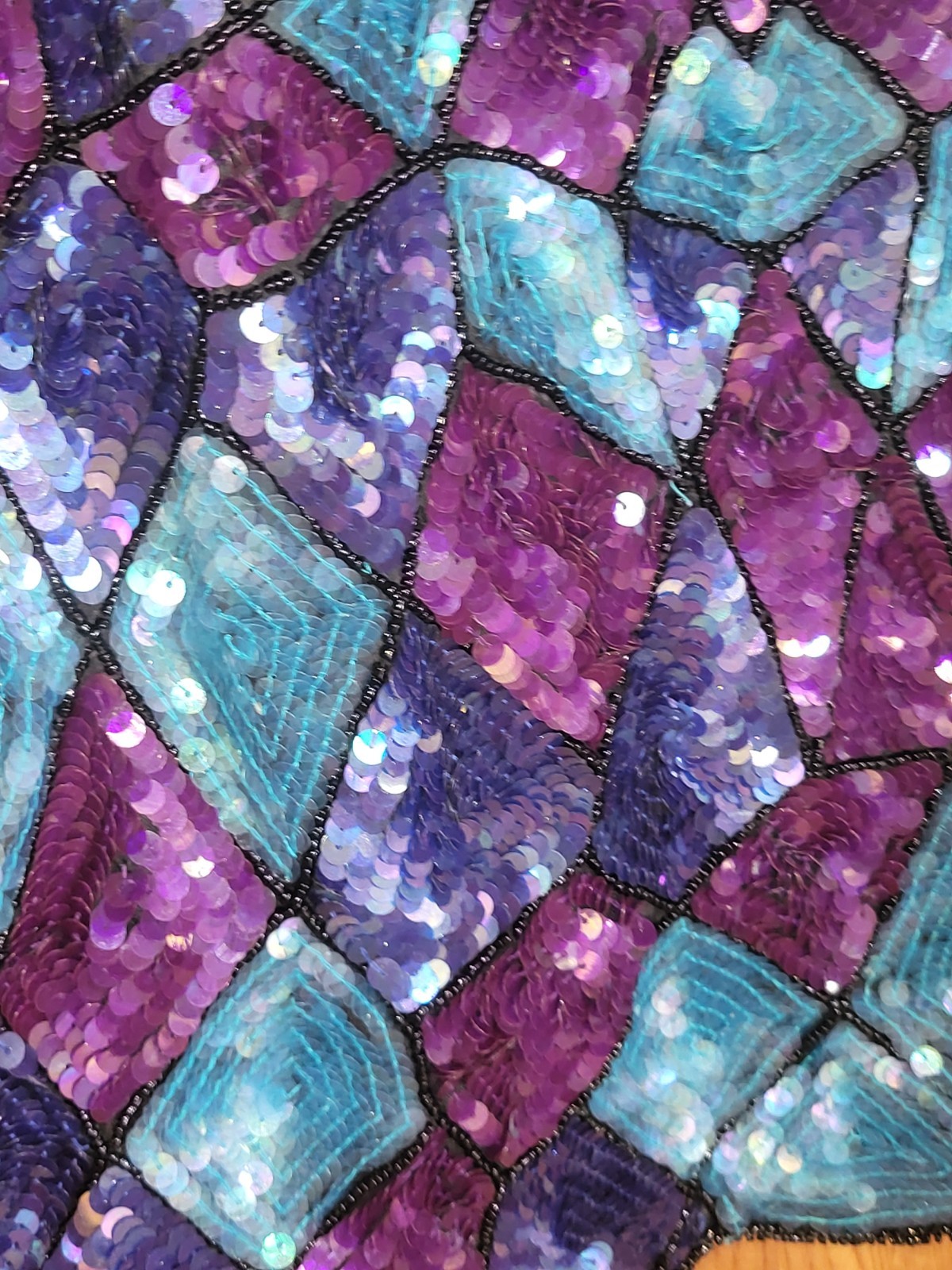 NWT Vintage 1980’s Jean For Joeseph Le Bon Sequined Blouse