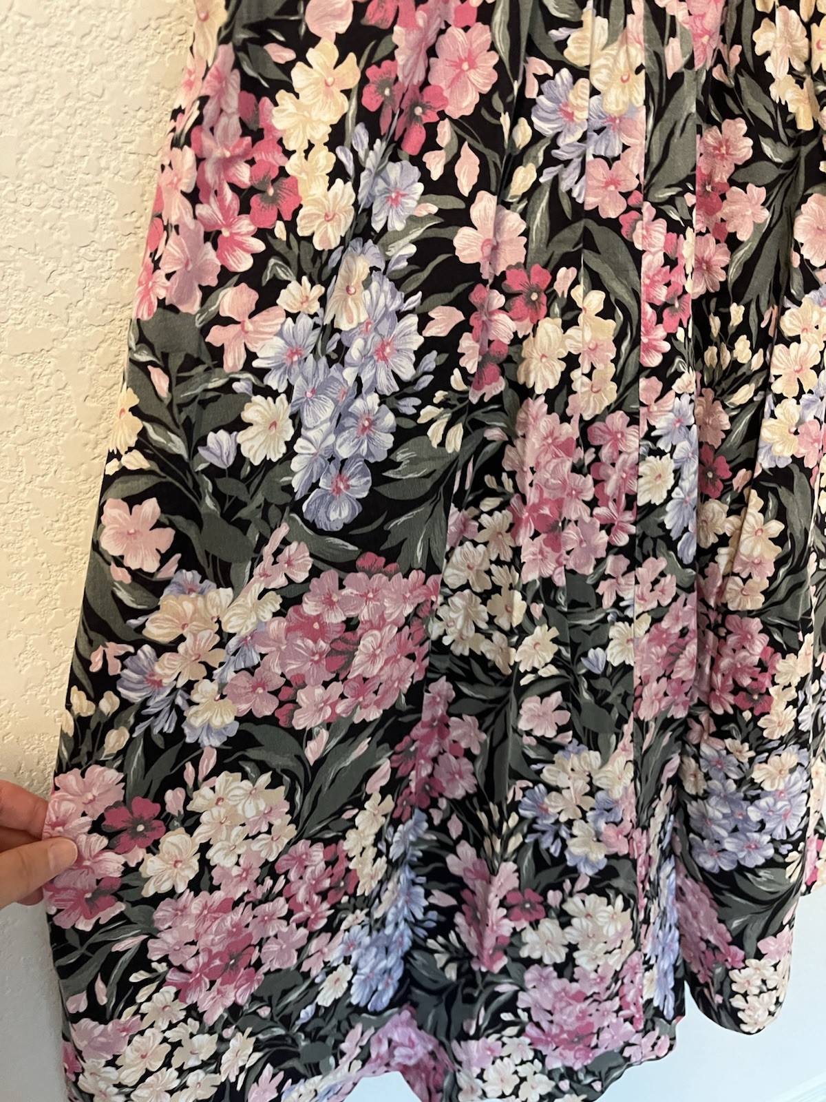 Vintage Walden Classics Dress Womens S Pink Floral Sleeveless Cottagecore Cotton