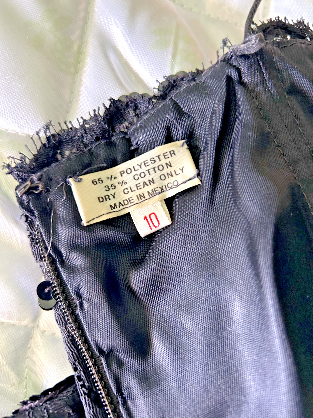 1960s 1970s Incredible Black Sequin Mermaid Gown With Statement Ruffle Bolero