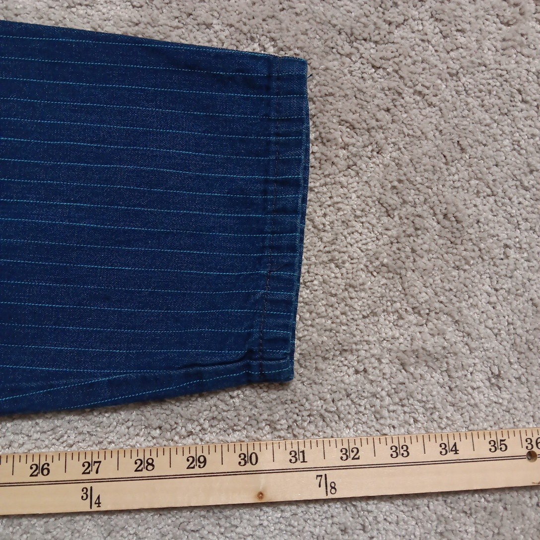 Vintage 70/80’s BROOKS Western Wear Denim Jeans High Rise Sz 13/14 (28×31)