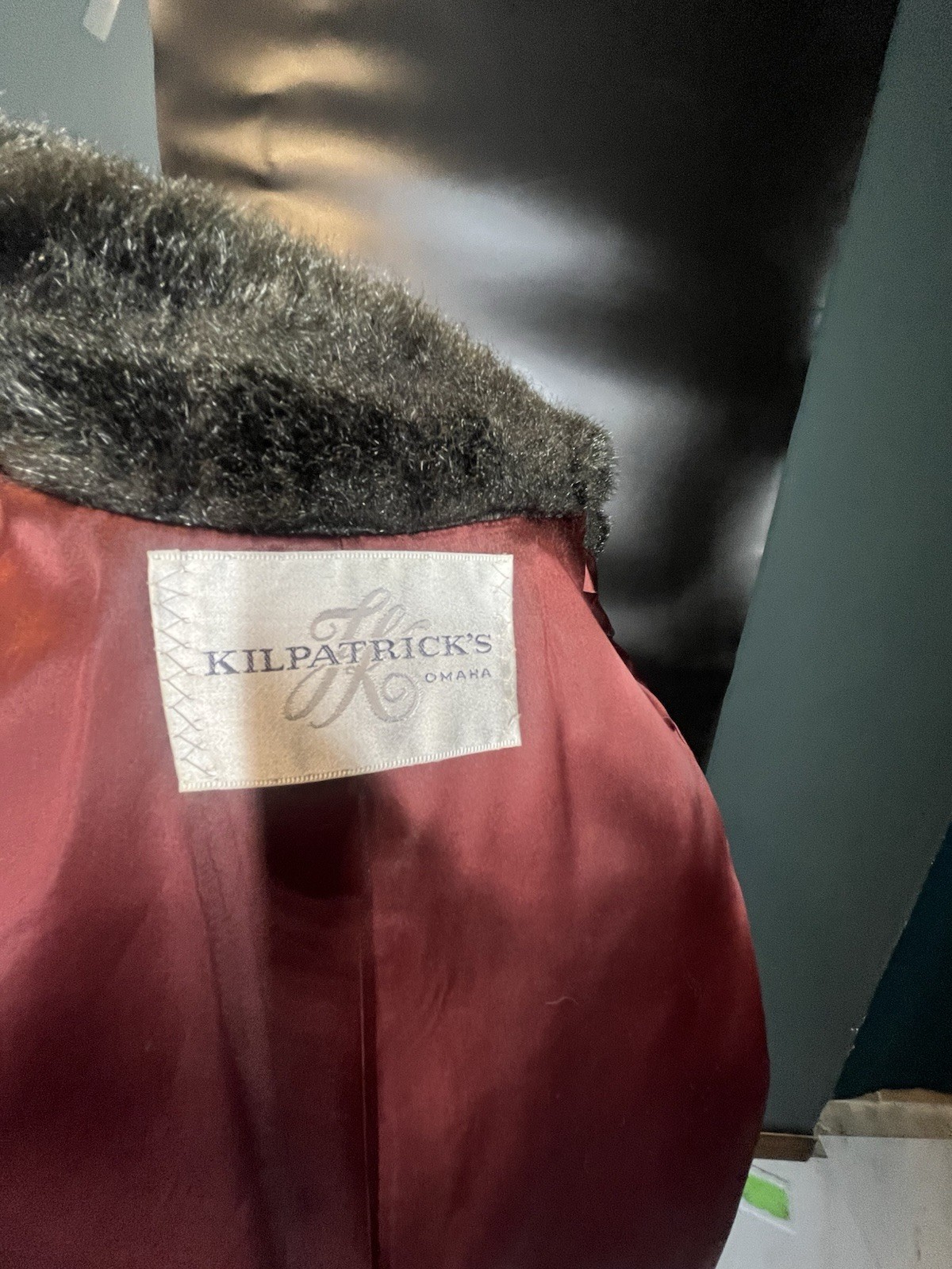 Vintage Real Fur Mink Coat Kilpatrick’s Omaha Mar-Del by Rice Estate Attic Find