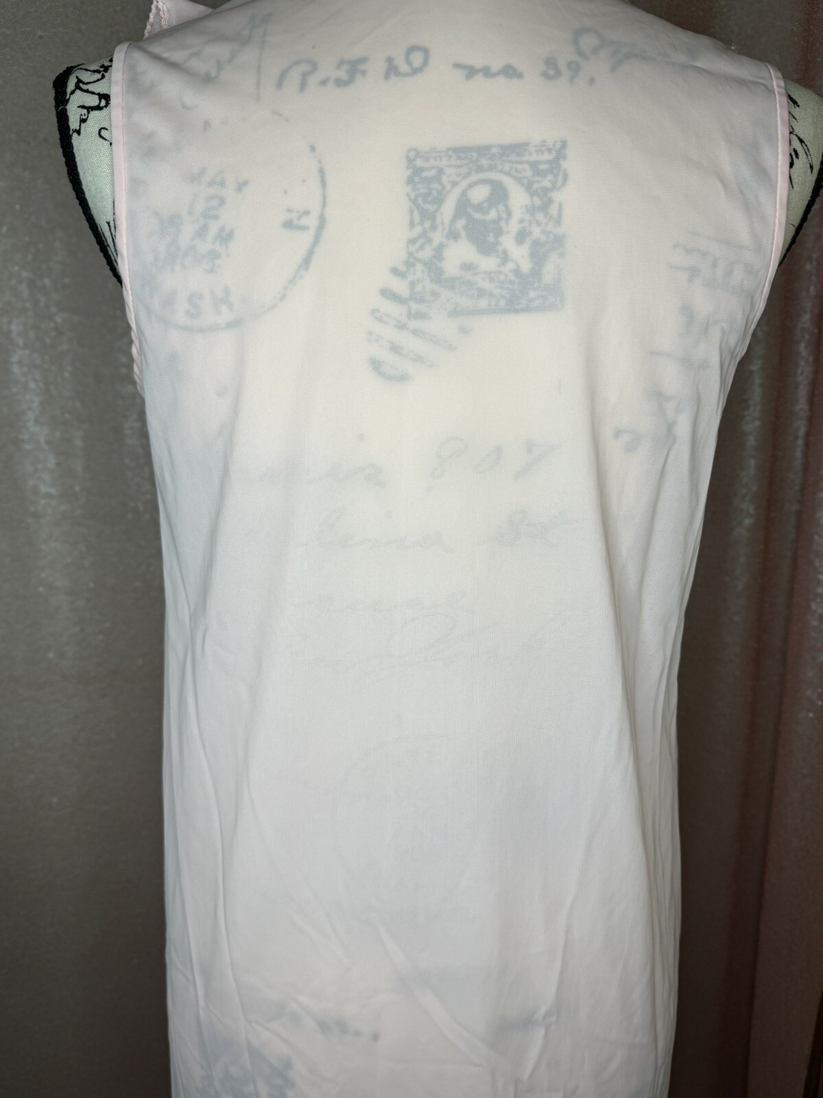 Gossard Artemis Vintage 60s 70s Nightgown Womens Size S Pink 5151 USA Sheer