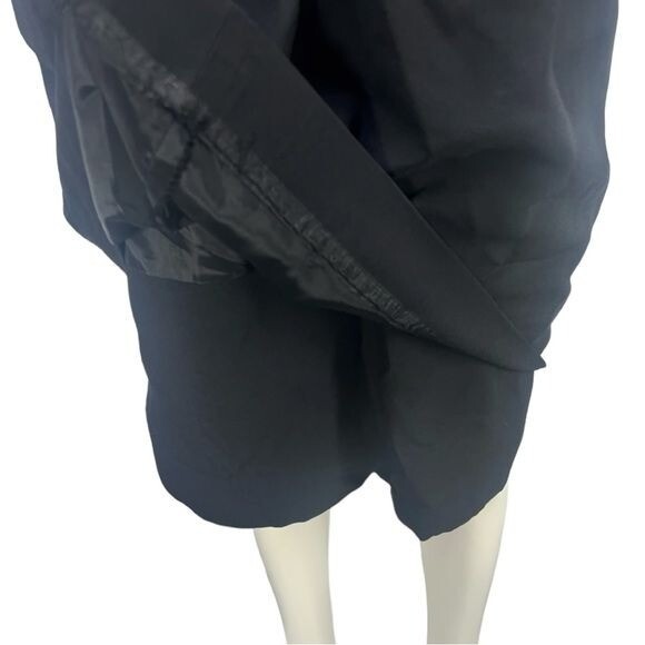 Vintage 50’s/60’s Black Sandra Sage Creation L/S Layered Classic Dress Small