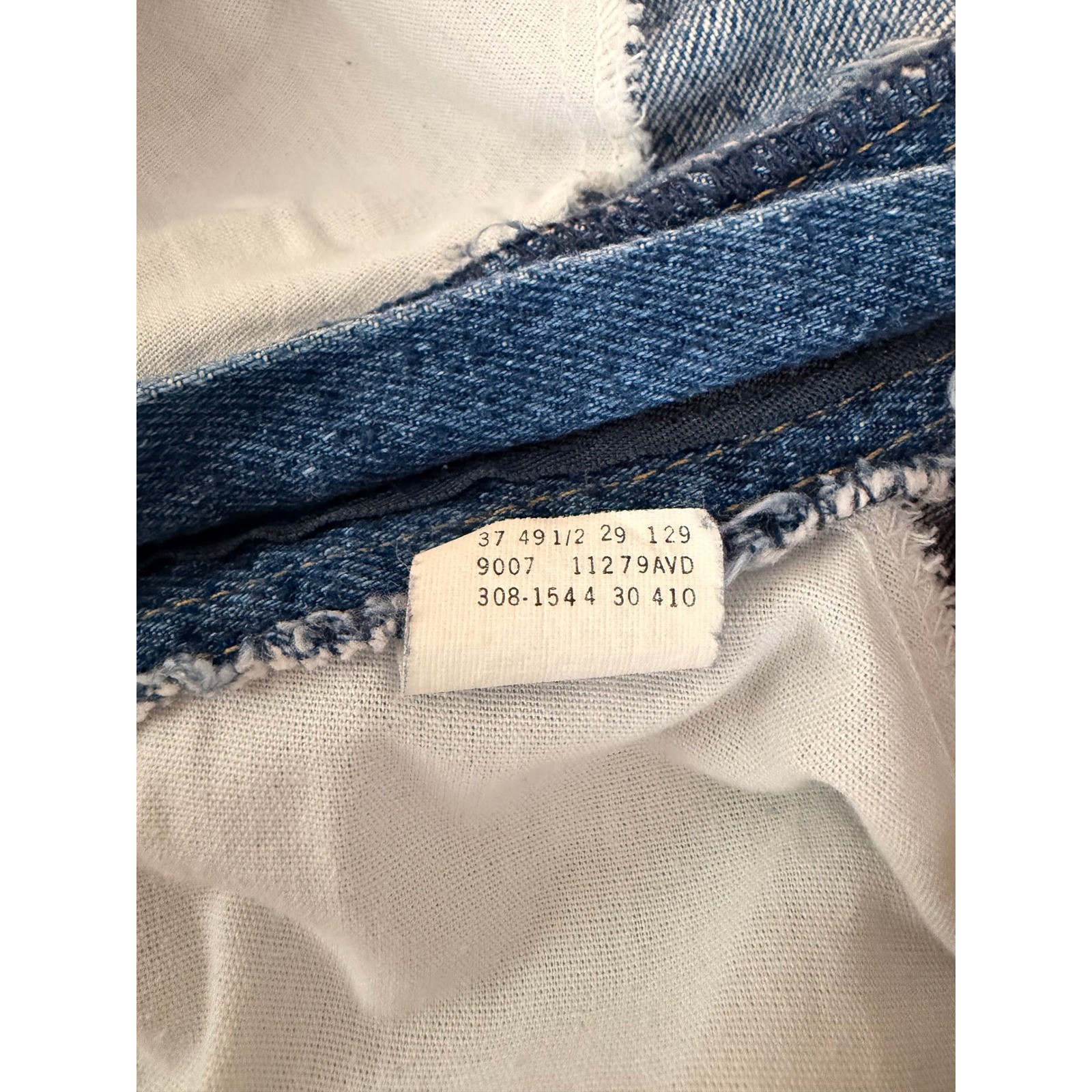 Vintage 90s Acid Wash Pleated Tapered Leg Jeans Blue Denim Plus Size 24W M USA