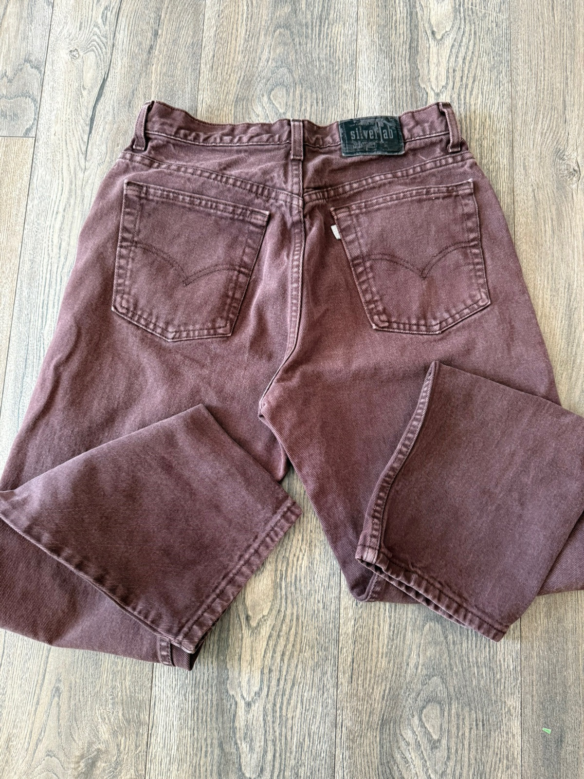Vintage Levi’s Loose Fit Brown Silver Tab Women’s Jeans 11 31/30