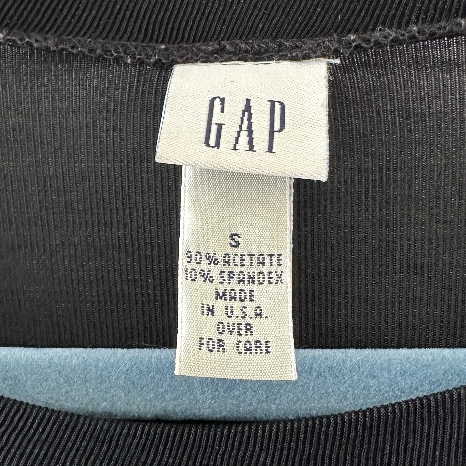 Vintage 90s Gap Black Long Sleeve Maxi Dress Women’s Size Small Witchcore