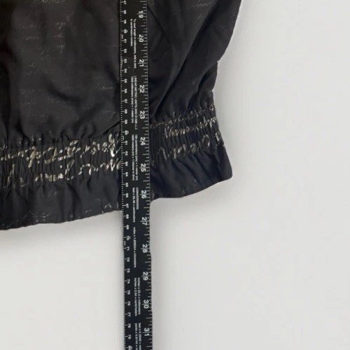 Vintage 80s 90s Windbreaker Track Suit Bomber Jacket & Pants Script Pattern L