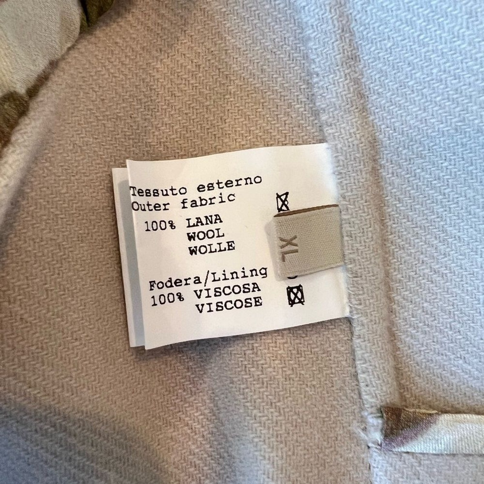 Massimo Alba Beige Hooded 100% Wool coat