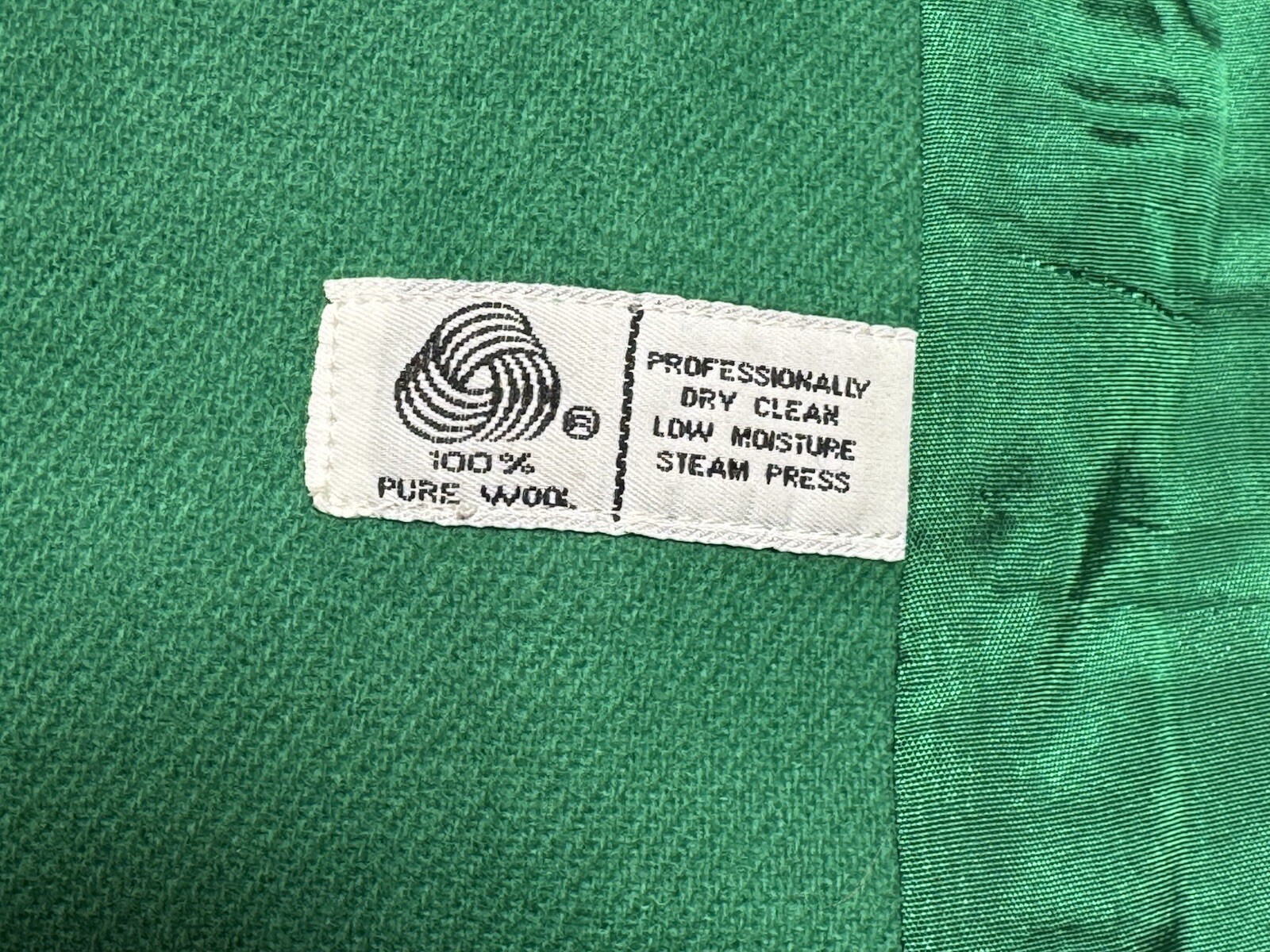 Vintage Savannah 100% Pure Wool Green Gold Button St. Patrick’s Day Blazer Sz 6