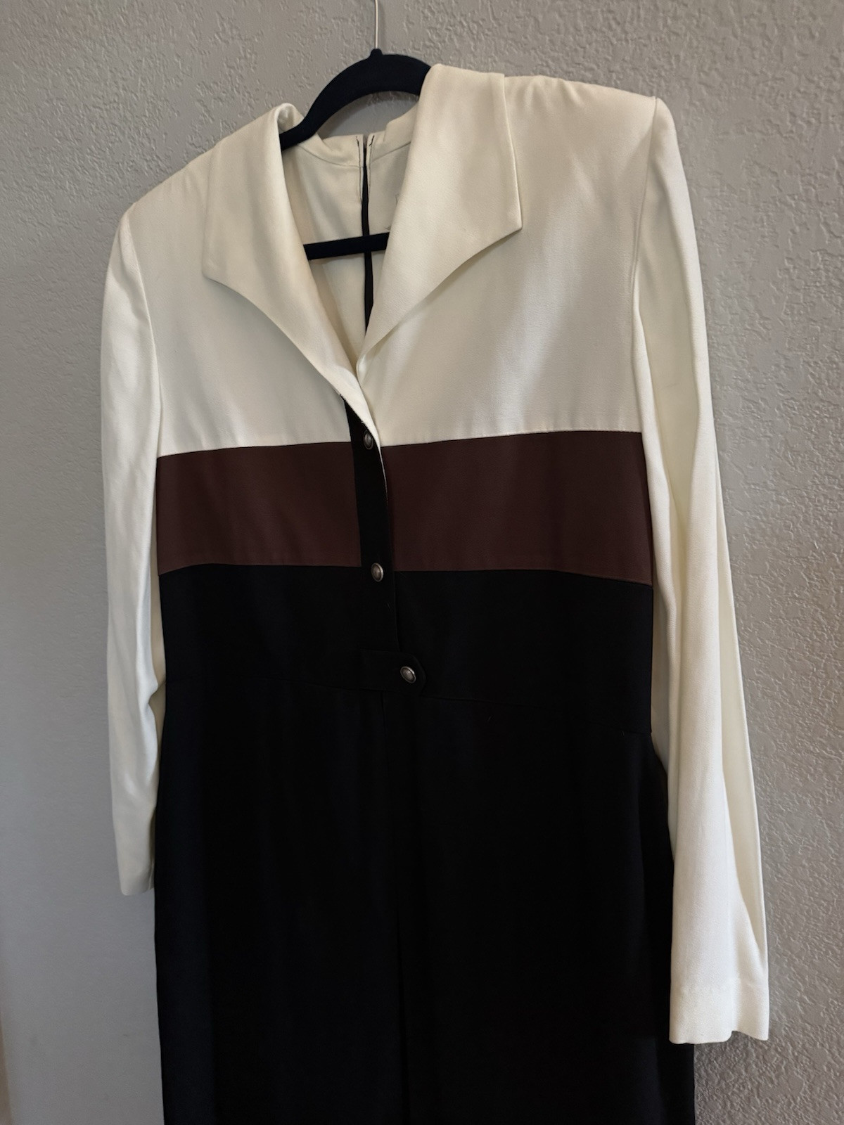 Vintage Julian Taylor 90’s Colorblock Longsleeve Dress Size 14