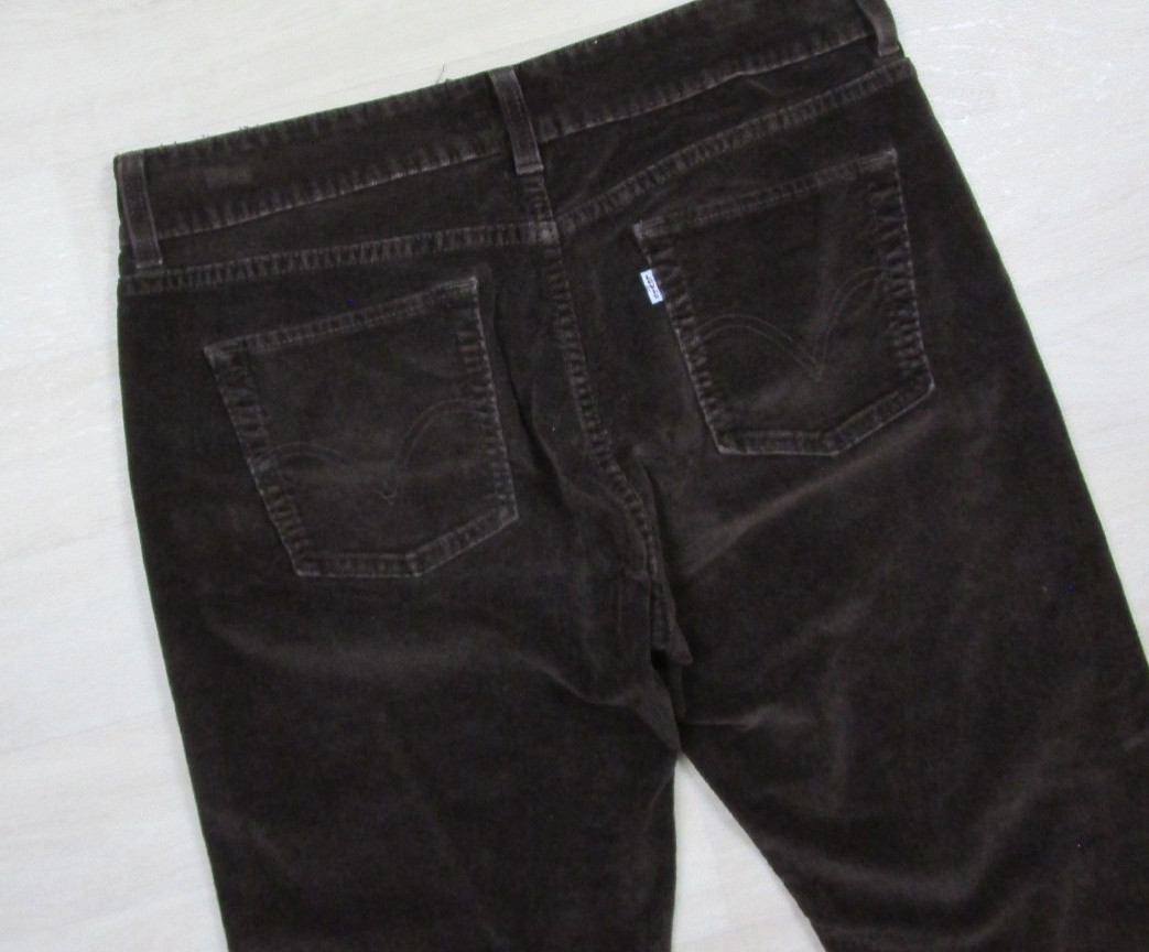 Vintage Y2K Levis 526 Slender Bootcut Corduroy Pants Women’s (10) Brown Flare