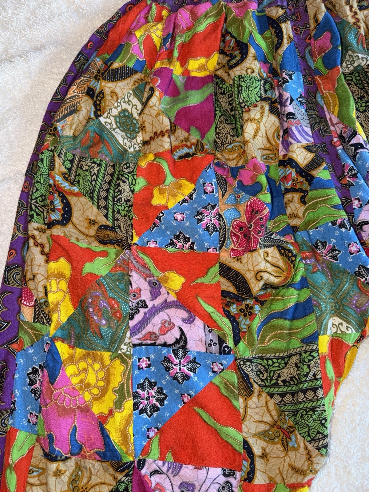 Vintage 90’s “Hammer” Harem Patchwork Unisex Contemporary Casuals Pants