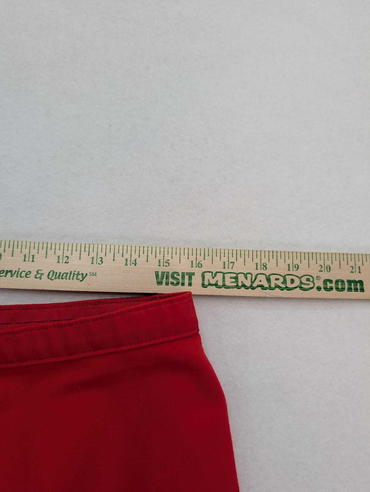Levi’s Bend Over Vintage Women’s Pants Slacks Size 18 Red High Rise Flat Front