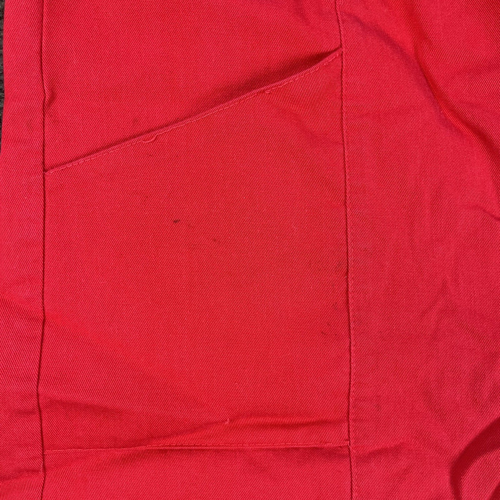 Vintage 80s High Waist Red Culottes Shorts Julia Lauren *AS IS*