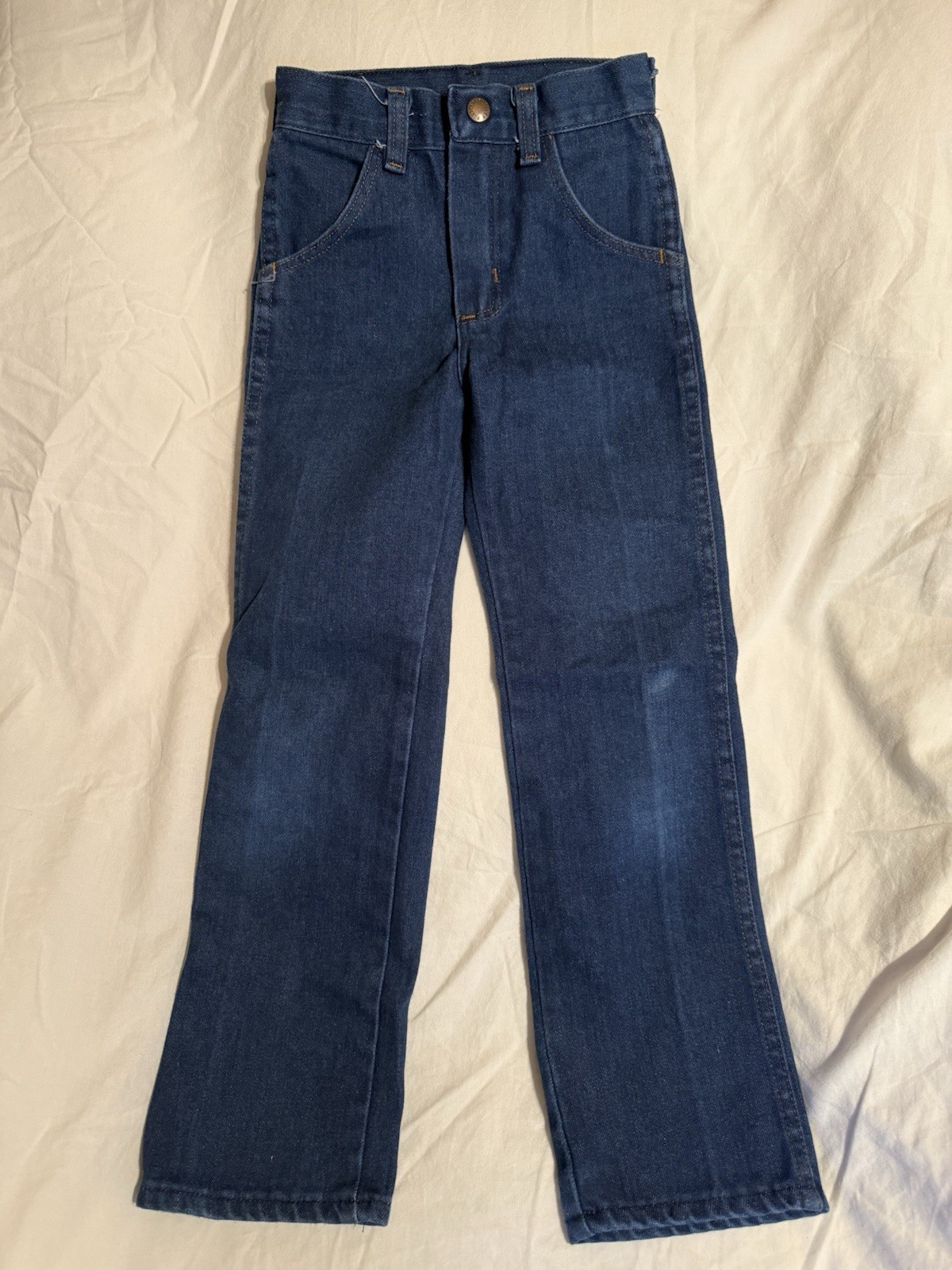 Girls Vintage Rustler USA W 20” Inseam 21” Dark Rare