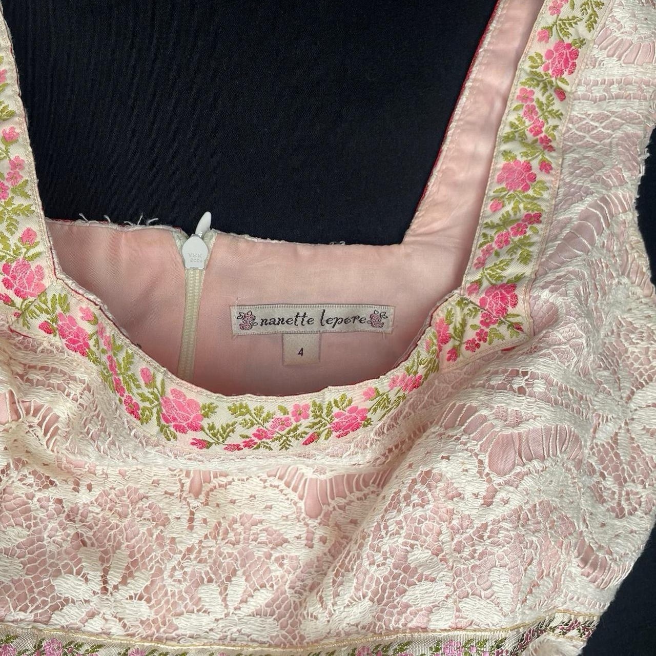 Vintage Nannette Lapore Pink top
